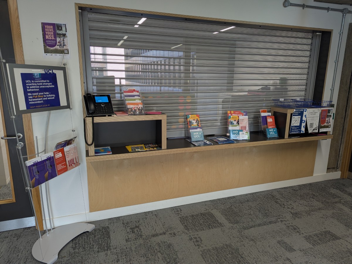 Institute of Education, Bedford Way 20, IOE Student Help Desk